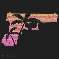 Tropical Gun Lover Firearm Beach Cute Hawaiian Gift Aloha Beanie thumb 2