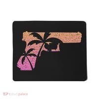 Tropical Gun Lover Firearm Beach Cute Hawaiian Gift Aloha Mousepad thumb 0