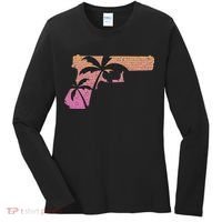Tropical Gun Lover Firearm Beach Cute Hawaiian Gift Aloha Women's Long Sleeve Shirt thumb 0
