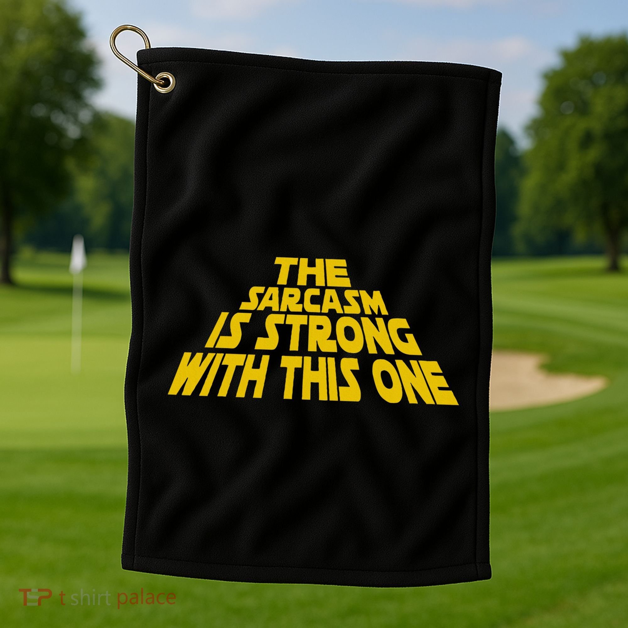 The Great Lakes Map Retro Golf Towel