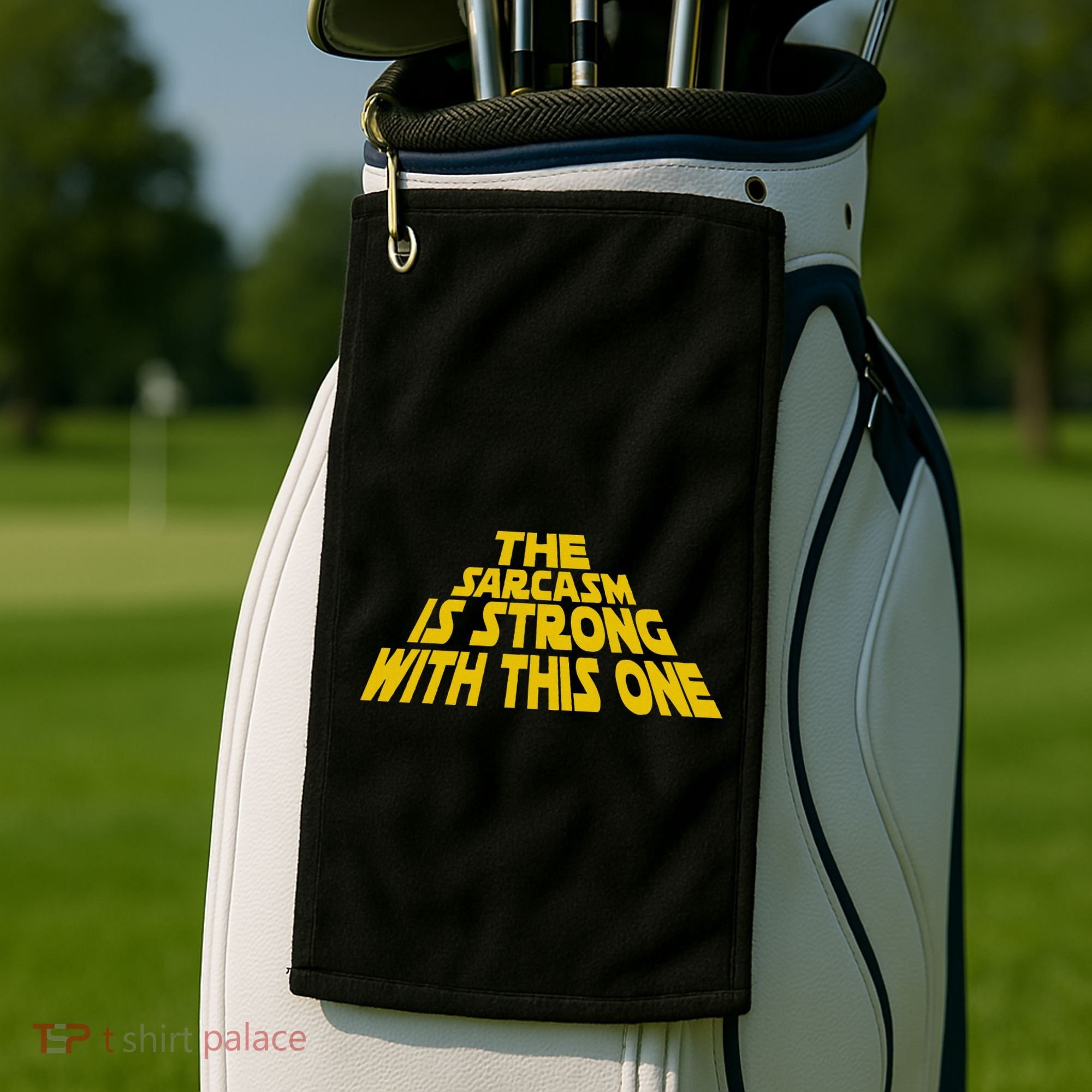 The Great Lakes Map Retro Golf Towel