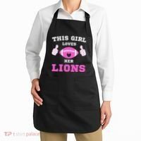 This Girl Loves Her Lions Pinky Leopard Apron thumb 2