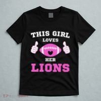 This Girl Loves Her Lions Pinky Leopard T-Shirt thumb 5