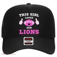 This Girl Loves Her Lions Pinky Leopard Hat thumb 0