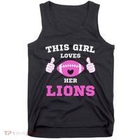This Girl Loves Her Lions Pinky Leopard Tank Top thumb 0