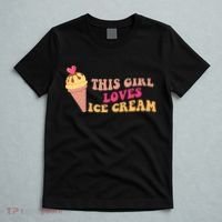 This Girl Loves Ice Cream Cute Gift T-Shirt thumb 5