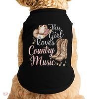 This Girl Loves Country Music Doggie Tank thumb 0