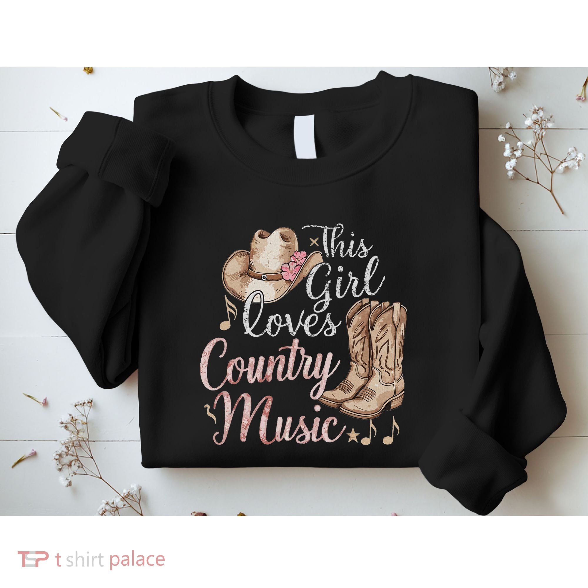 This Girl Loves Country Music Sweatshirt