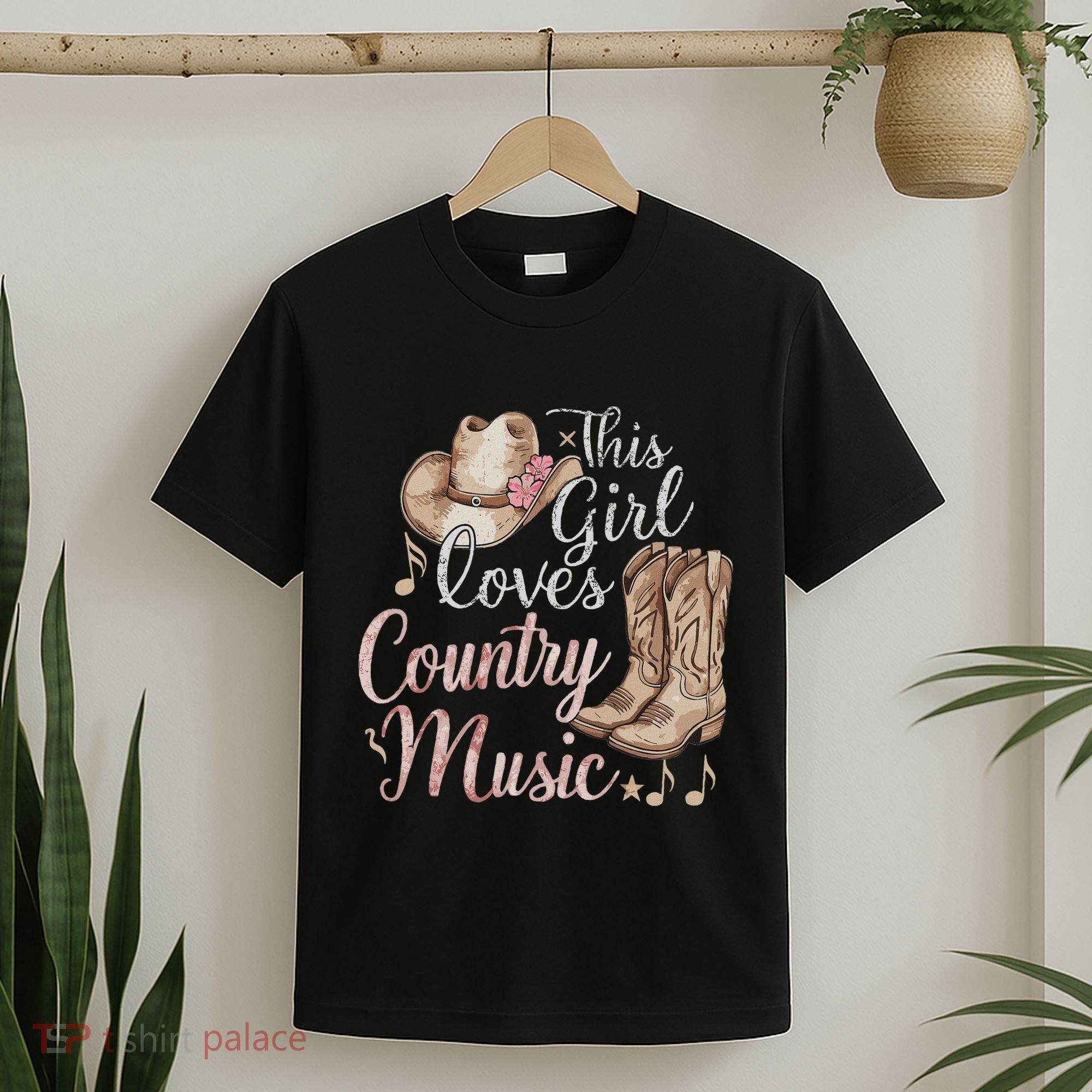 This Girl Loves Country Music T-Shirt
