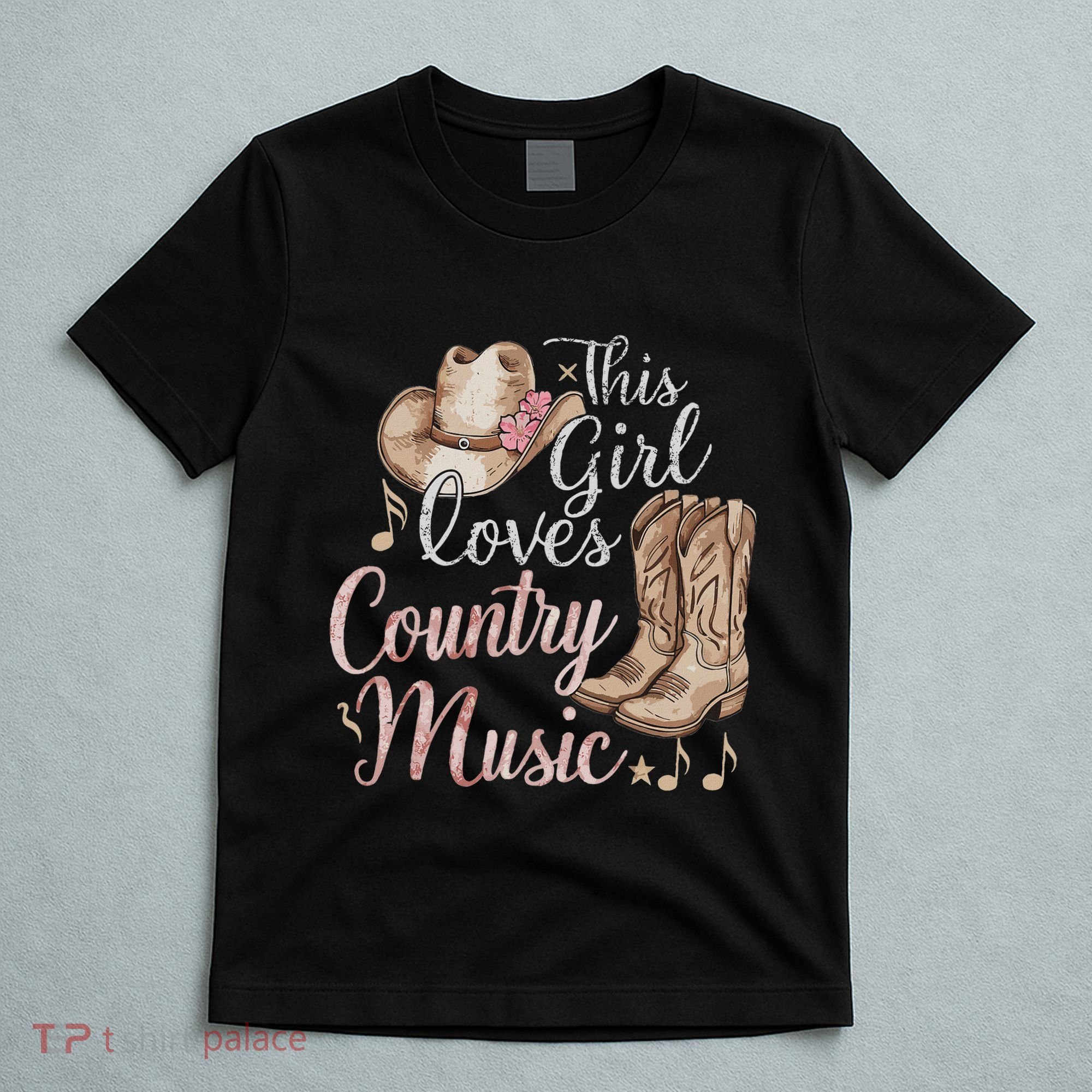 This Girl Loves Country Music T-Shirt