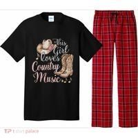 This Girl Loves Country Music Pajama Set thumb 0