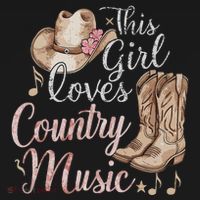 This Girl Loves Country Music Women's Hoodie thumb 2