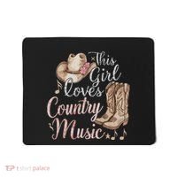 This Girl Loves Country Music Mousepad thumb 0