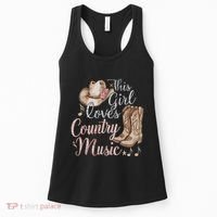 This Girl Loves Country Music Women's Tank Top thumb 0