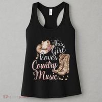 This Girl Loves Country Music Women's Tank Top thumb 3