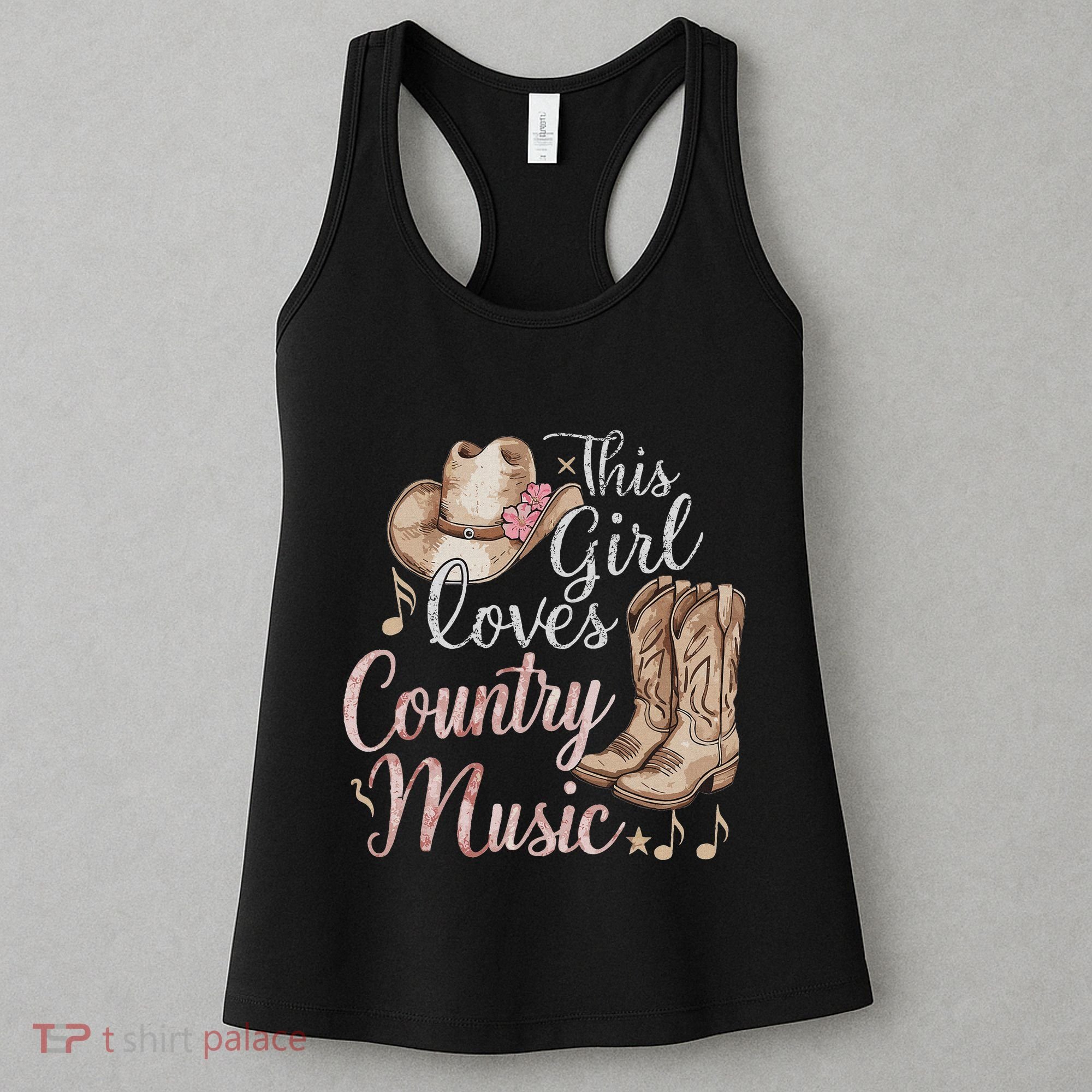 This Girl Loves Country Music Women's Tank Top