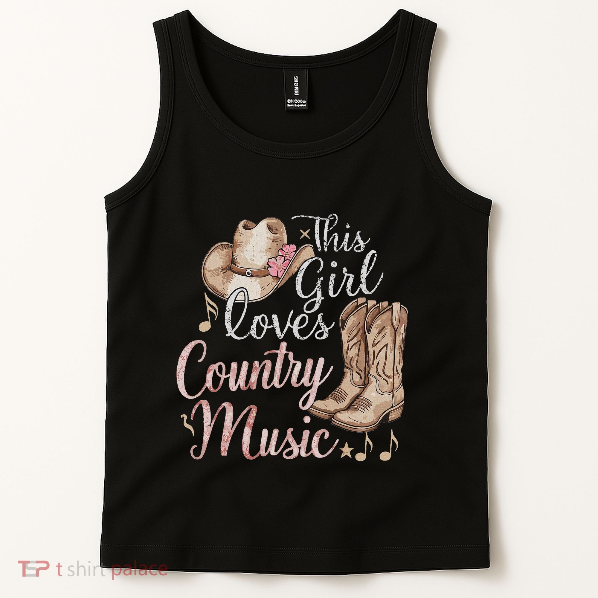 This Girl Loves Country Music Tank Top