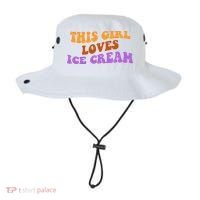 This Girl Loves Ice Cream Retro Cute Bucket Hat thumb 0