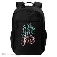 This Girl Loves Jesus Backpack thumb 0