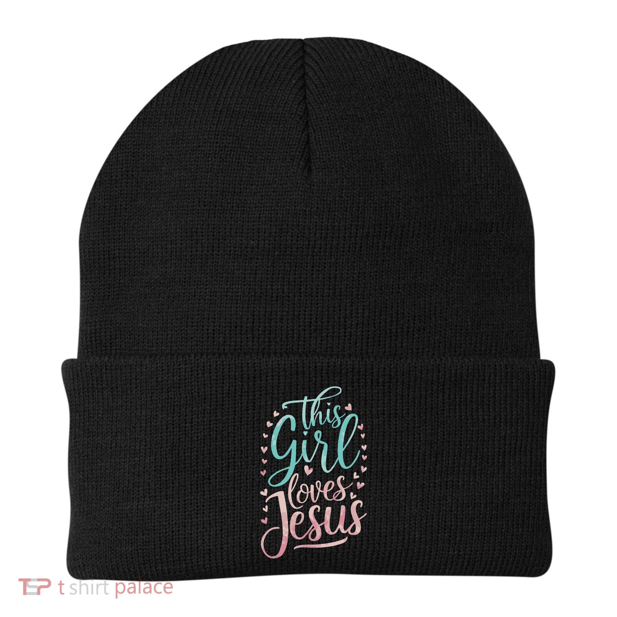 This Girl Loves Jesus Beanie