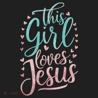This Girl Loves Jesus Beanie thumb 2