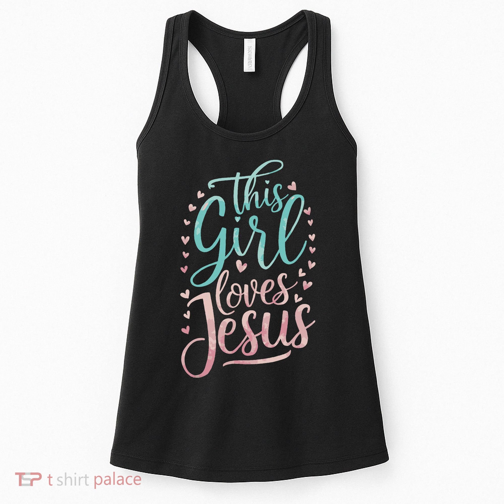 This Girl Loves Jesus Women's Tank Top
