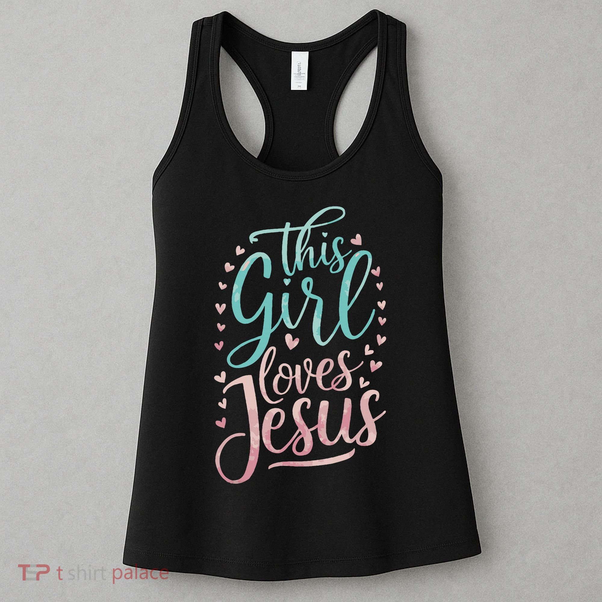 This Girl Loves Jesus Women's Tank Top