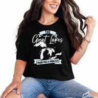 The Great Lakes Michigan Great Lakes Tourist Comfort Colors T-Shirt thumb 0