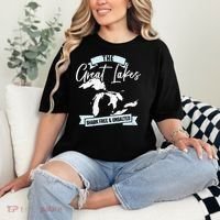 The Great Lakes Michigan Great Lakes Tourist Comfort Colors T-Shirt thumb 2