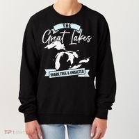 The Great Lakes Michigan Great Lakes Tourist Women's Sweatshirt thumb 0