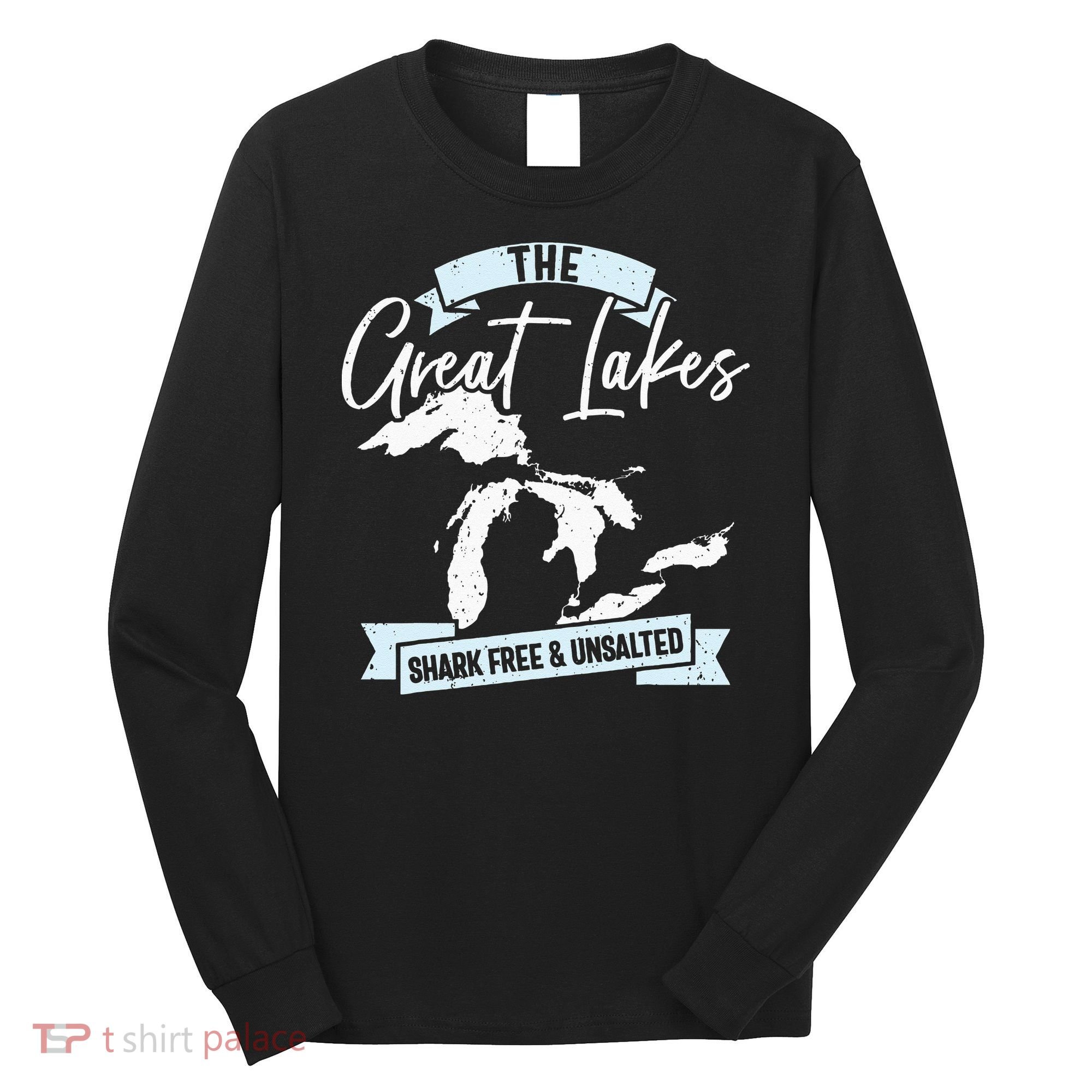 The Great Lakes Michigan Great Lakes Tourist Long Sleeve Shirt