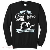 The Great Lakes Michigan Great Lakes Tourist Sweatshirt thumb 0