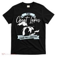 The Great Lakes Michigan Great Lakes Tourist T-Shirt thumb 0