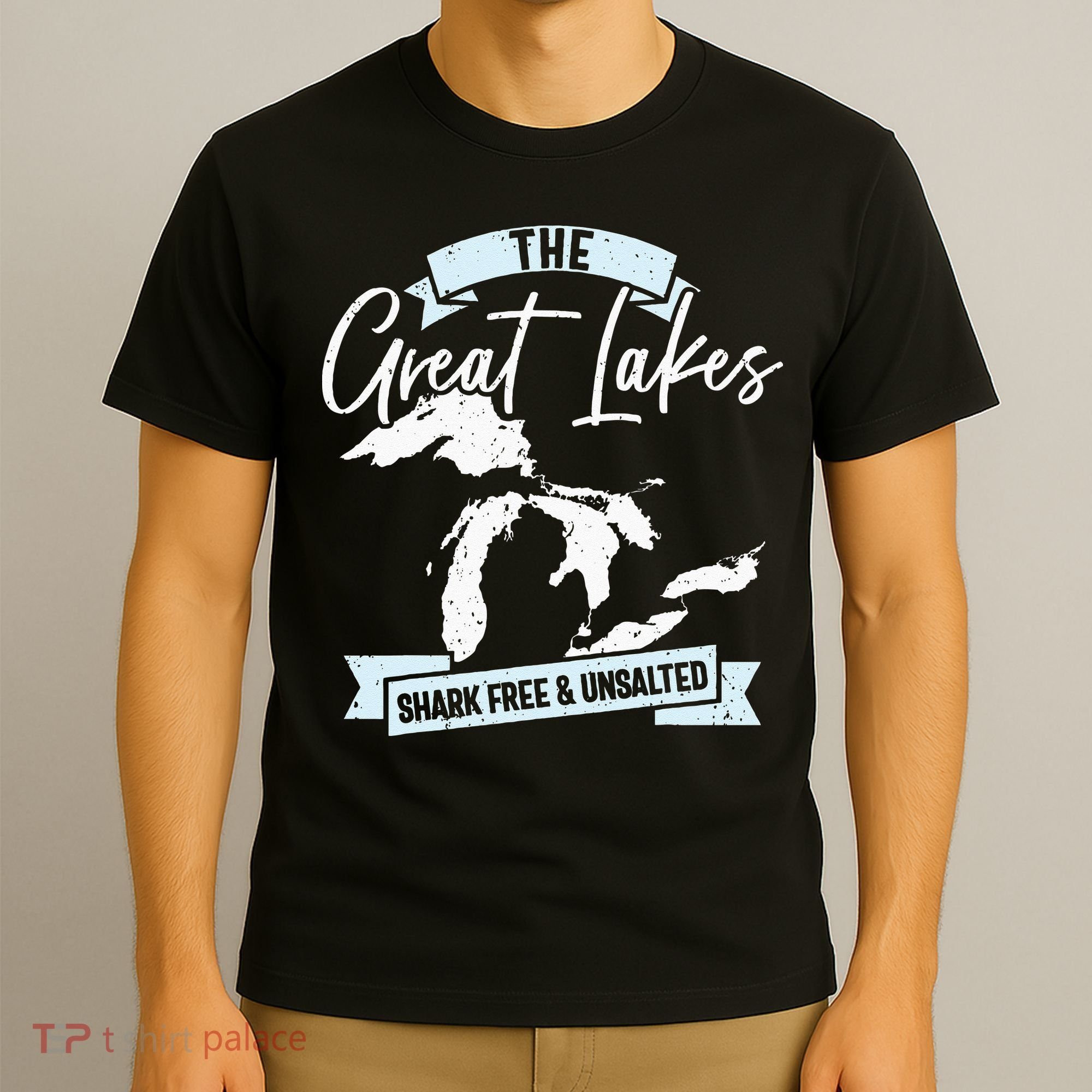 The Great Lakes Michigan Great Lakes Tourist T-Shirt