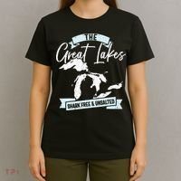 The Great Lakes Michigan Great Lakes Tourist T-Shirt thumb 4