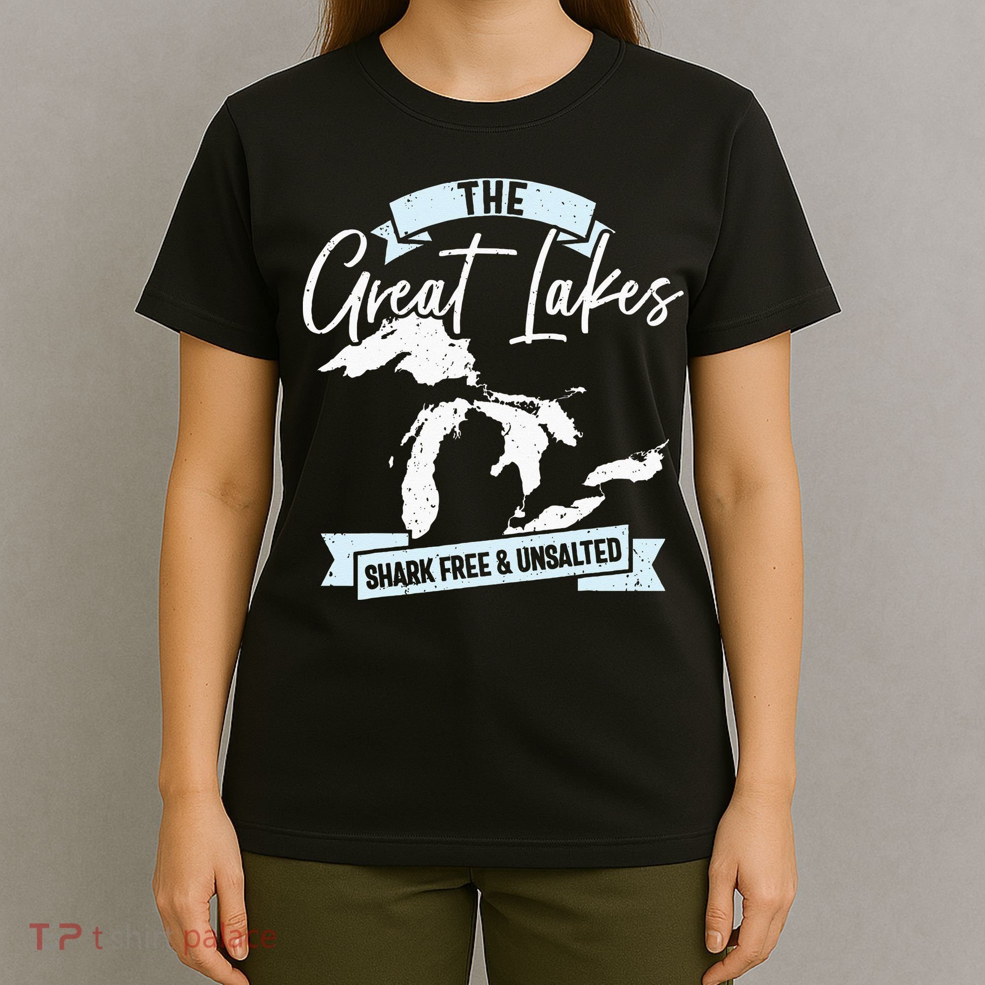 The Great Lakes Michigan Great Lakes Tourist T-Shirt