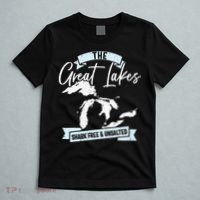 The Great Lakes Michigan Great Lakes Tourist T-Shirt thumb 5