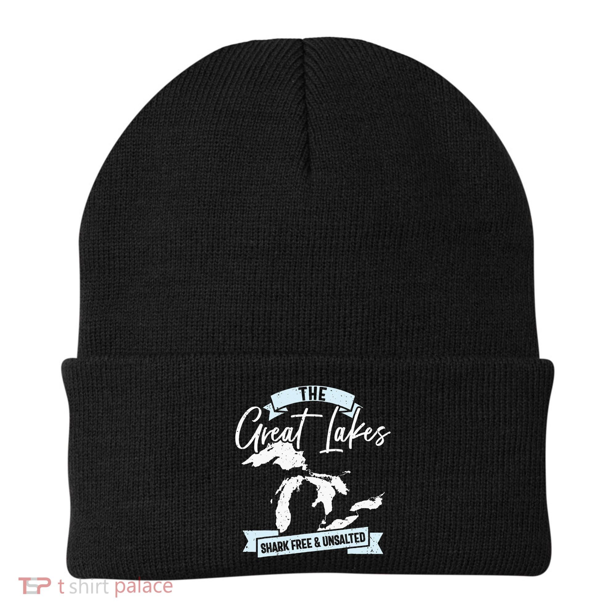 The Great Lakes Michigan Great Lakes Tourist Beanie