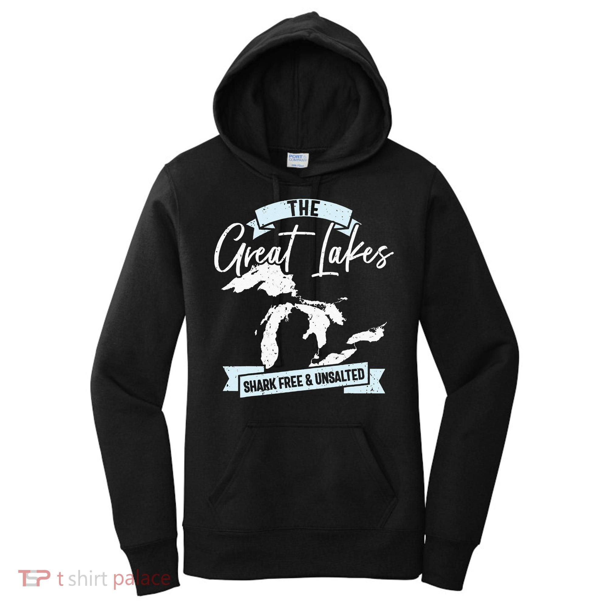 The Great Lakes Michigan Great Lakes Tourist Women's Hoodie