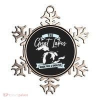 The Great Lakes Michigan Great Lakes Tourist Ornament thumb 0