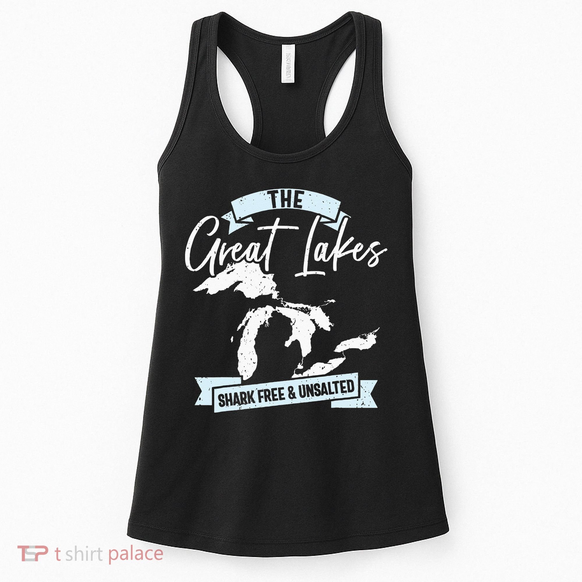 The Great Lakes Michigan Great Lakes Tourist Women's Tank Top