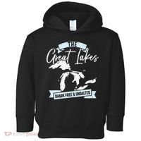 The Great Lakes Michigan Great Lakes Tourist Toddler Hoodie thumb 0