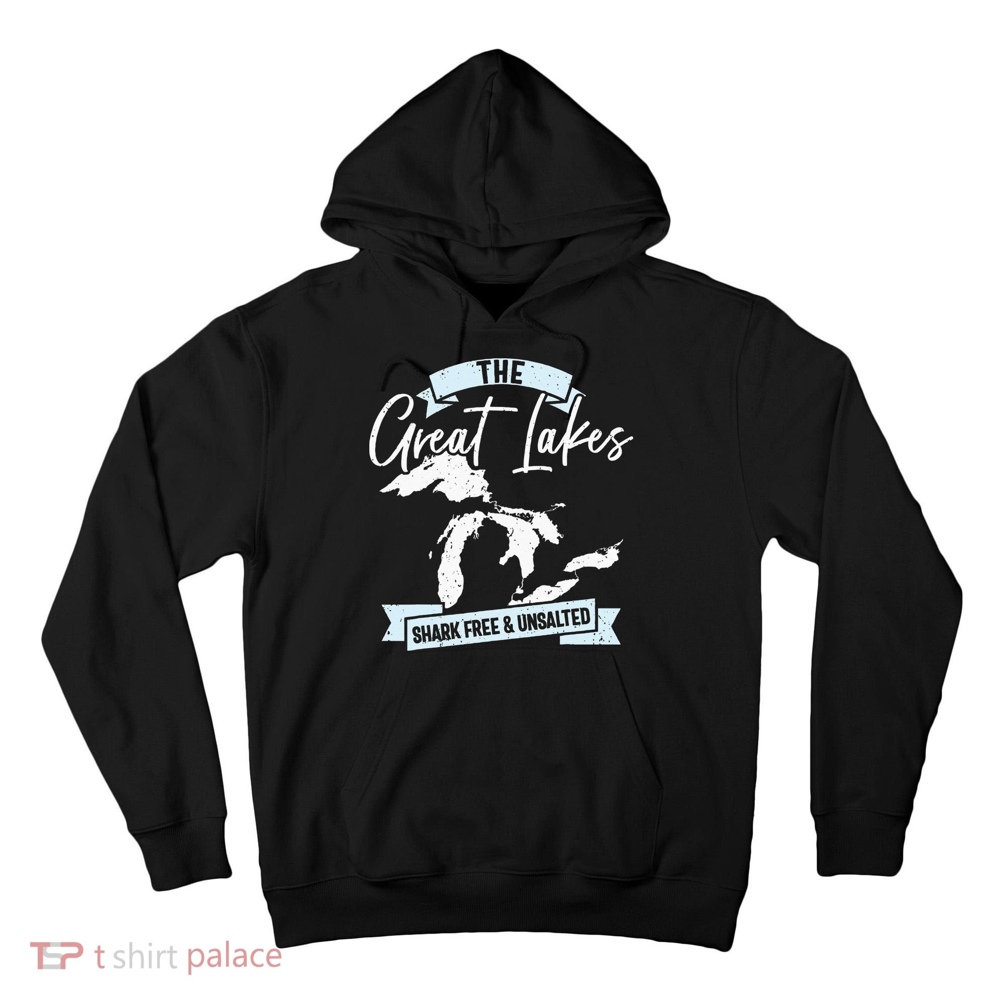 The Great Lakes Michigan Great Lakes Tourist Tall Hoodie