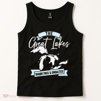 The Great Lakes Michigan Great Lakes Tourist Tank Top thumb 2