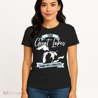 The Great Lakes Michigan Great Lakes Tourist Women's T-Shirt thumb 4
