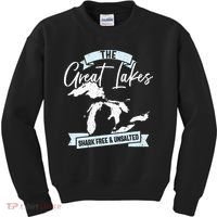 The Great Lakes Michigan Great Lakes Tourist Kids Sweatshirt thumb 0
