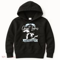The Great Lakes Michigan Great Lakes Tourist Kids Hoodie thumb 0