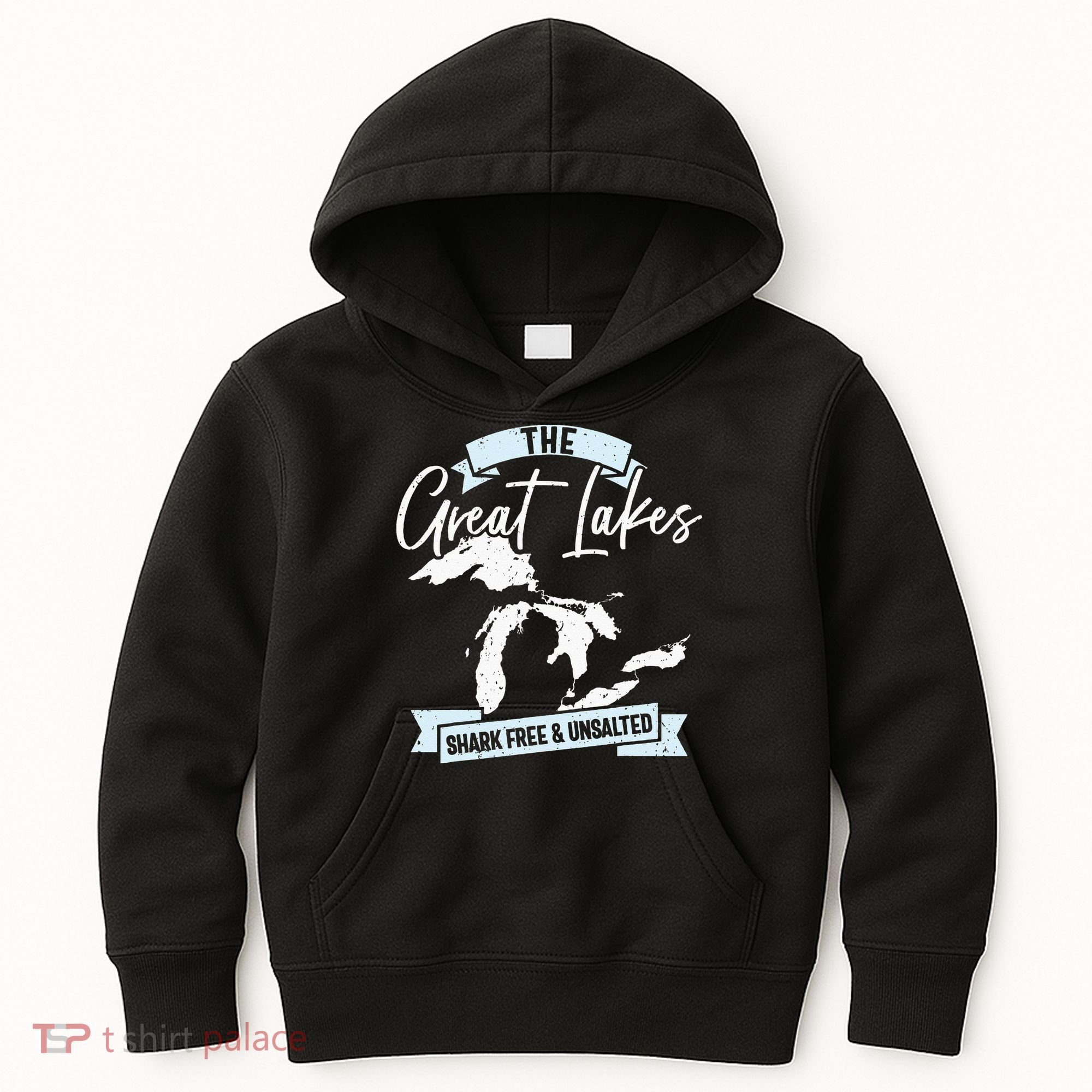 The Great Lakes Michigan Great Lakes Tourist Kids Hoodie