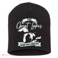 The Great Lakes Michigan Great Lakes Tourist Short Acrylic Beanie thumb 0
