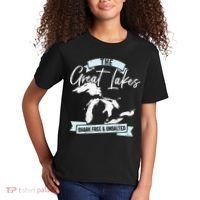 The Great Lakes Michigan Great Lakes Tourist Kids T-Shirt thumb 2